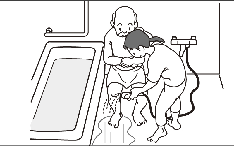 【介護技術】入浴介助の手順とコツを分かりやすく解説！