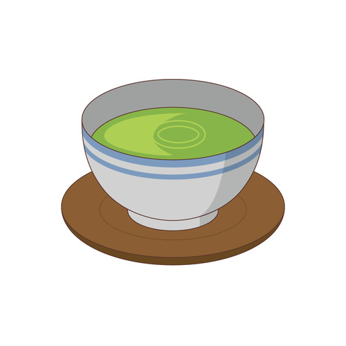 緑茶（食べ物・飲み物/その他一般・装飾）のイラスト