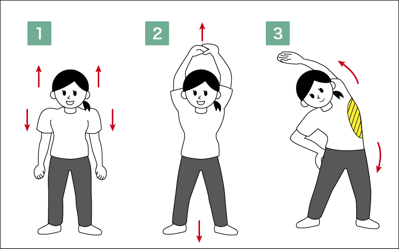 ３分でできる！介護職におすすめの腰痛予防体操