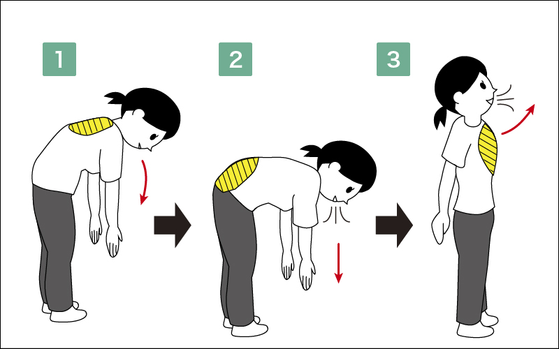 ３分でできる！介護職におすすめの腰痛予防体操