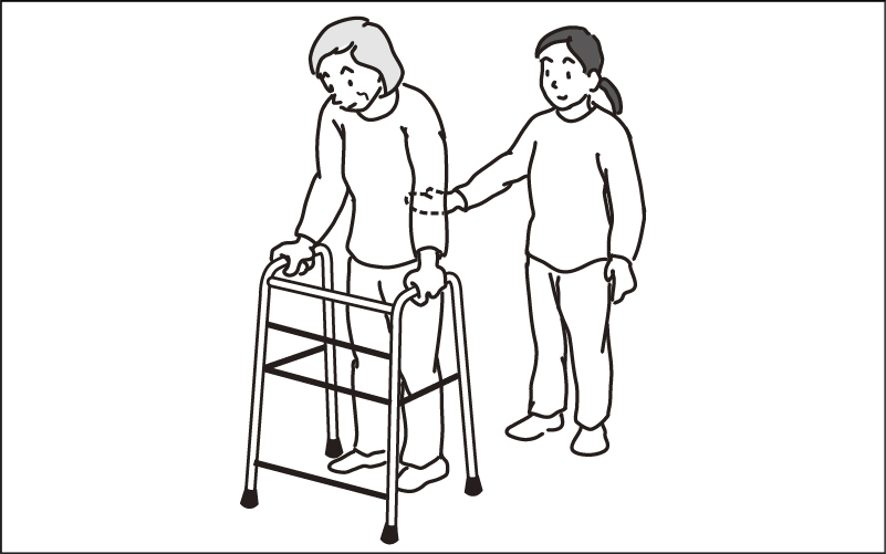 歩行介助の種類 後ろからの介助方法や注意点 動画で解説 介護アンテナ