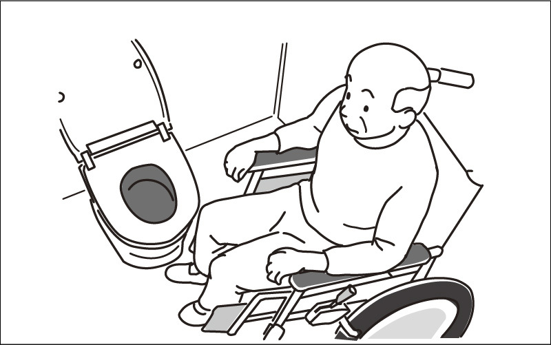 【トイレの介助】車いすから便座への移乗の手順を分かりやすく解説！