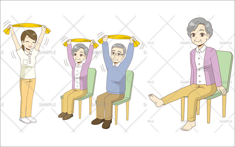 高齢者イラスト 無料で使えるおじいさん おばあさんのイラスト素材集 介護アンテナ