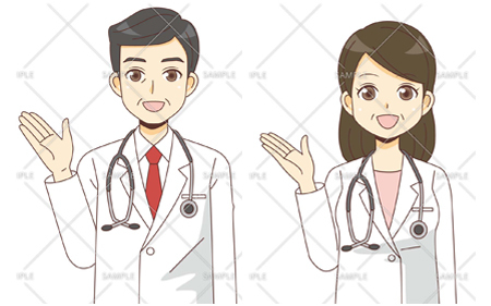 医者のイラスト 無料で使える商用フリーのイラスト特集 介護アンテナ