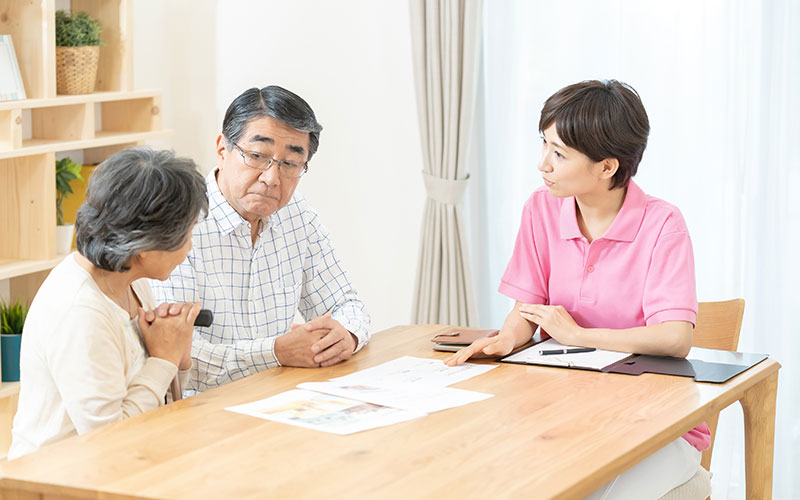 介護保険サービスを利用するための手順