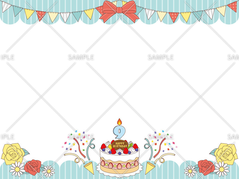 誕生日の無料イラスト 使いやすくてかわいい商用フリー素材集 介護アンテナ