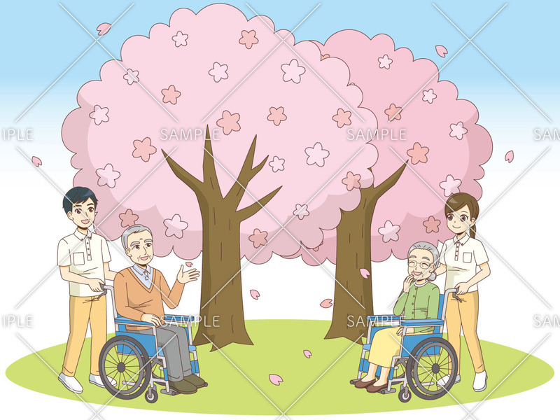 お花見の無料イラスト 使いやすくてかわいい商用フリー素材集 介護アンテナ お花見の無料イラスト 使いやすくてかわいい商用フリー素材集 介護アンテナ