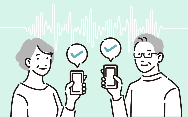 スマートフォンを使って行う認知症のスクリーニング