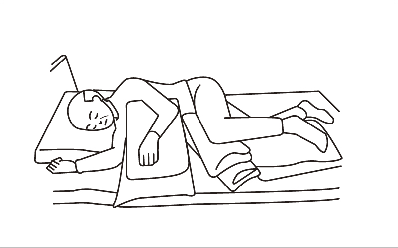 【体位変換】仰臥位・側臥位のポジショニング介護の基本を解説