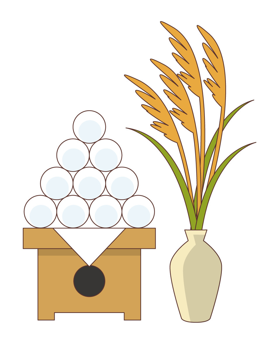 お月見団子とススキ 季節 行事 その他一般 装飾 の無料イラスト 介護アンテナ お月見団子とススキ 季節 行事 その他一般 装飾 の無料イラスト 介護アンテナ