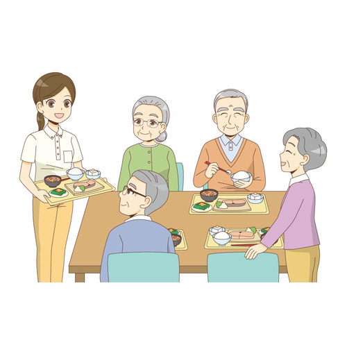 グループホームの無料イラスト | 介護アンテナ