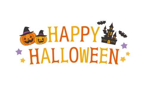 ハロウィンの飾り文字