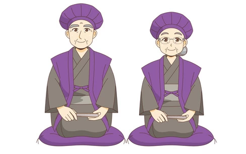 古希・喜寿祝いの夫婦