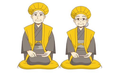 傘寿・米寿祝いの夫婦