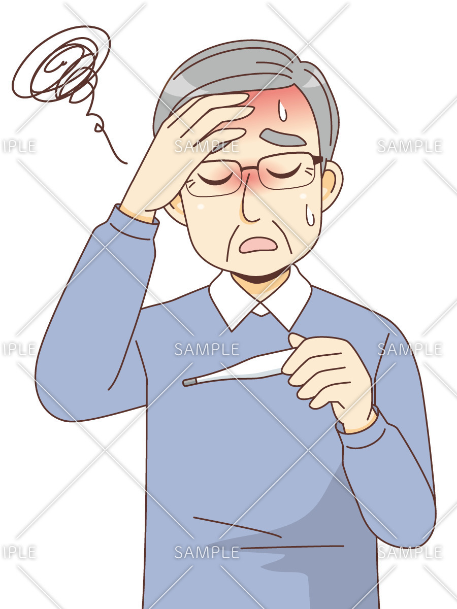 高熱 イラスト, 熱が下がる イラスト – LTEA