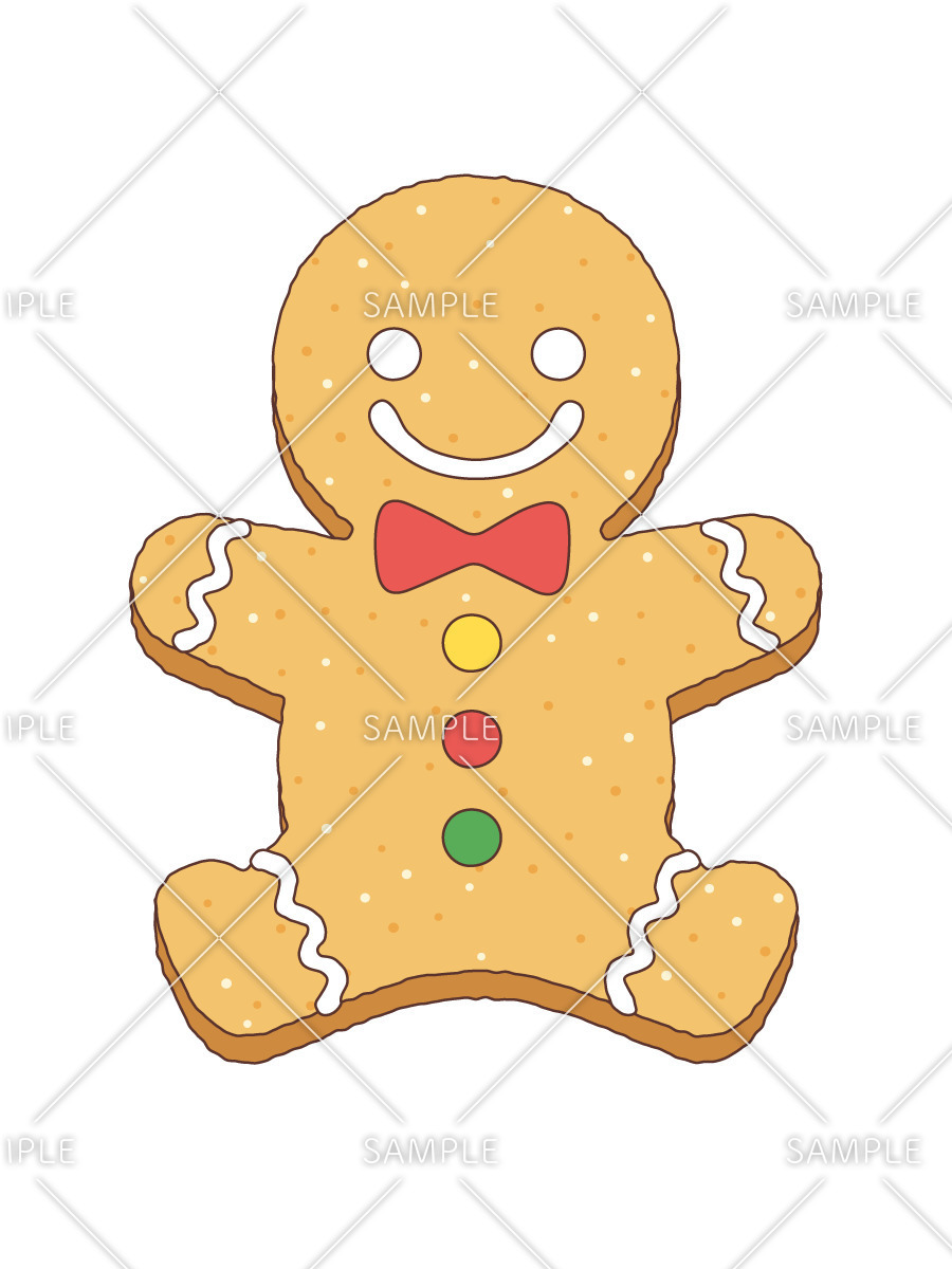 クリスマスクッキー 季節 行事 その他一般 装飾 の無料イラスト 介護アンテナ