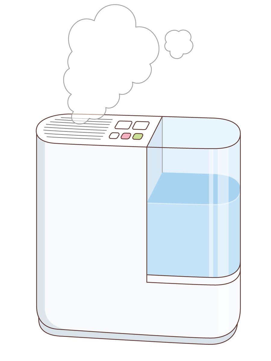 加湿器 季節 行事 その他一般 装飾 の無料イラスト 介護アンテナ