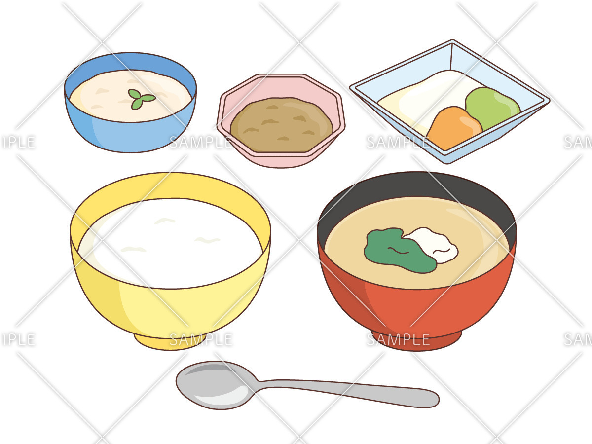 ミキサー食（食べ物・飲み物/その他一般・装飾）のイラスト