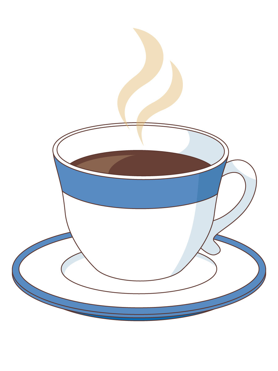 コーヒー 食べ物 飲み物 その他一般 装飾 の無料イラスト 介護アンテナ