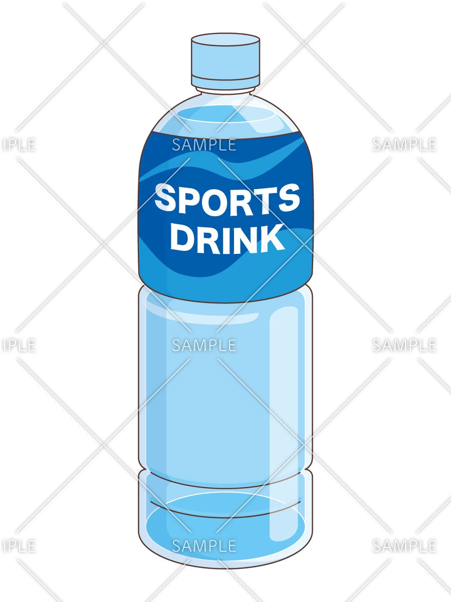 スポーツドリンク（食べ物・飲み物/その他一般・装飾）のイラスト