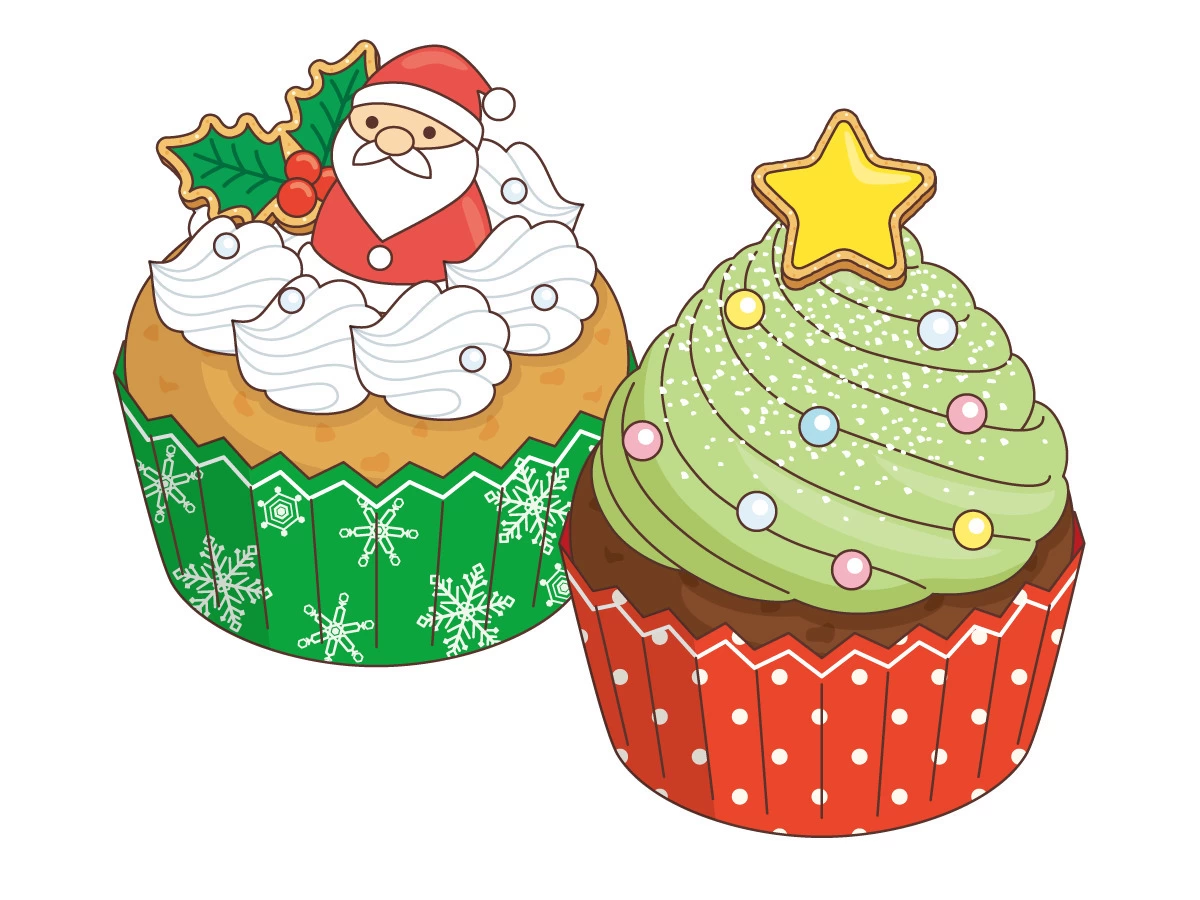 クリスマス ケーキ イラスト