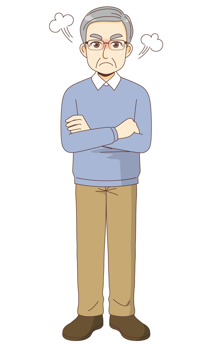 怒っている男性高齢者 高齢者 おじいさん おばあさん 介護現場の人物 の無料イラスト 介護アンテナ 怒っている男性高齢者 高齢者 おじいさん おばあさん 介護現場の人物 の無料イラスト 介護アンテナ