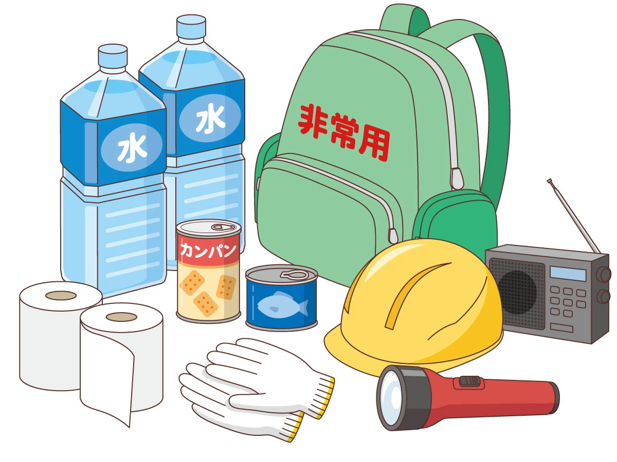 防災グッズ (その他/自然・文化・その他の介護イラスト素材) | 介護 