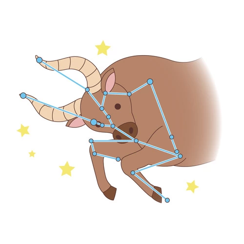牡牛座（おうし座） (その他/自然・文化・その他の介護イラスト素材)のイラスト