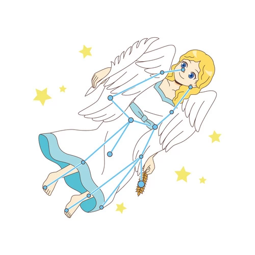 乙女座（おとめ座） (その他/自然・文化・その他の介護イラスト素材)のイラスト