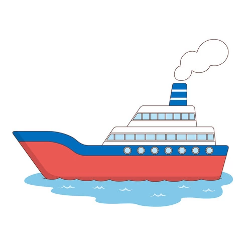 船 (その他/自然・文化・その他の介護イラスト素材)のイラスト