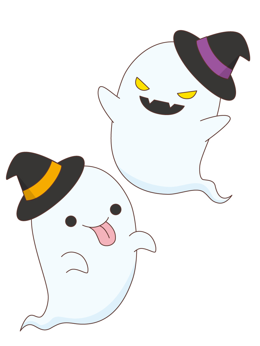 ハロウィンのおばけ 季節 行事 その他一般 装飾 の無料イラスト 介護アンテナ