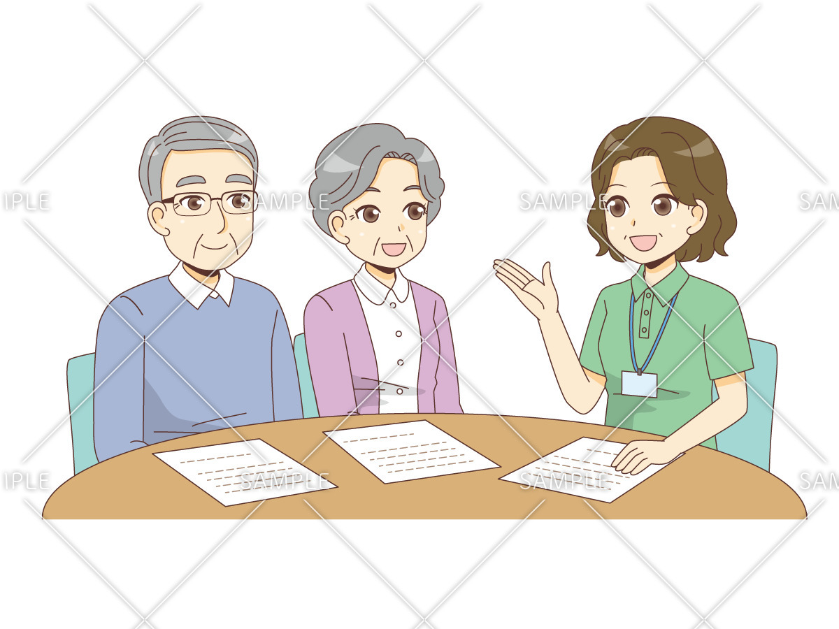 介護の相談 医療 福祉 医療 病気 の無料イラスト 介護アンテナ