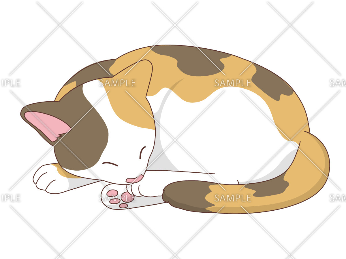 三毛猫 動物 その他一般 装飾 の無料イラスト 介護アンテナ 三毛猫 動物 その他一般 装飾 の無料イラスト 介護アンテナ