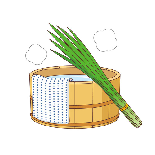 端午の節句のしょうぶ湯（季節・行事/その他一般・装飾）