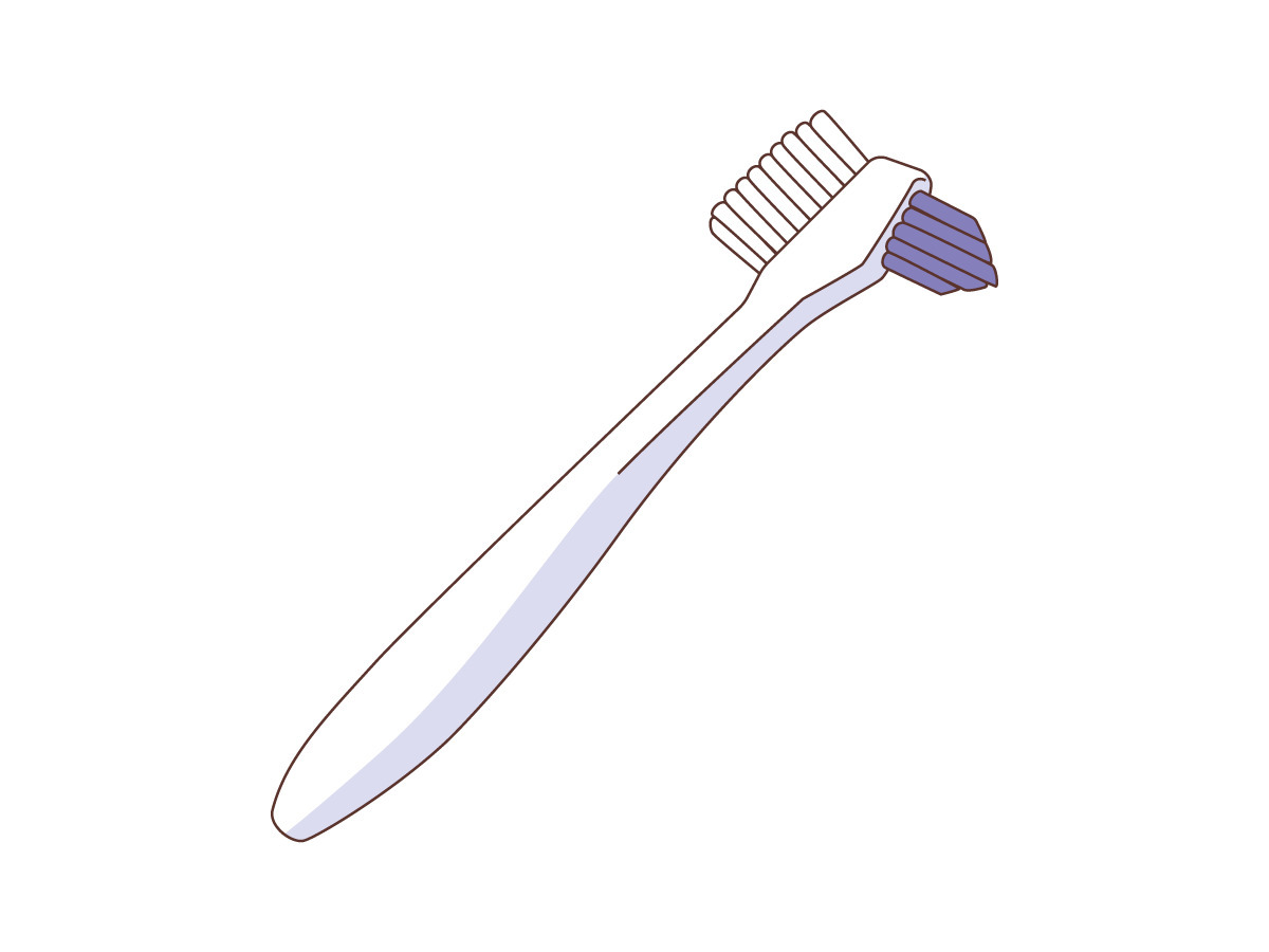 義歯みがきブラシ 入れ歯 福祉用具 の無料イラスト 介護アンテナ