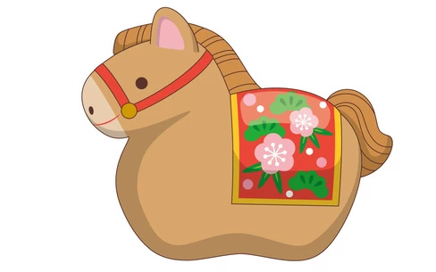 かわいい十二支のうま年（季節・行事/その他一般・装飾）