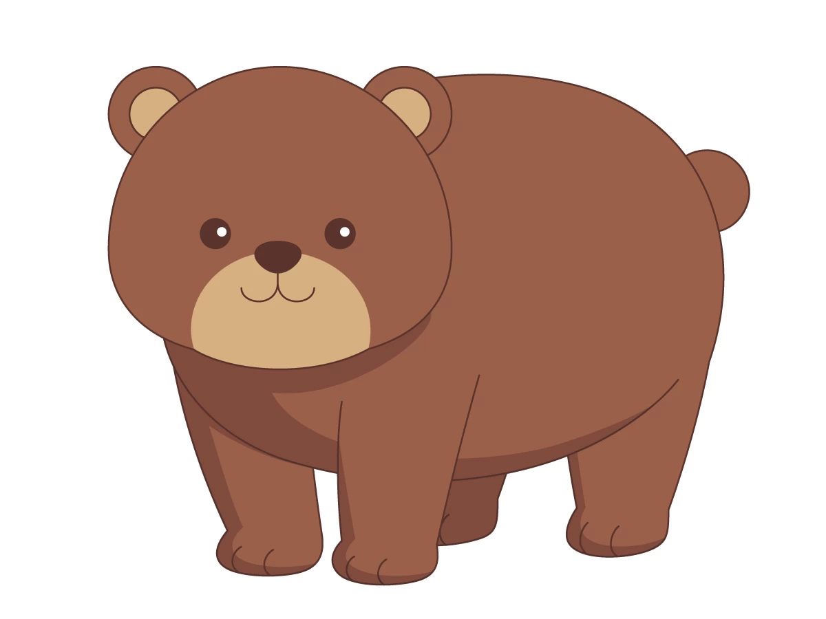 くま かわいい イラスト