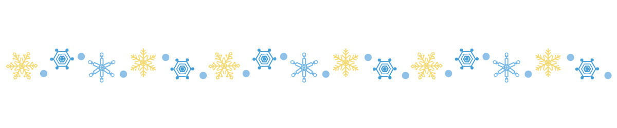 雪の結晶の飾り罫線（お便り・お便りフレーム/フレーム・テンプレート）の無料イラスト | 介護アンテナ