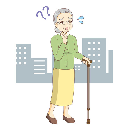 認知症 物忘れの無料イラスト 介護アンテナ 認知症 物忘れの無料イラスト 介護アンテナ