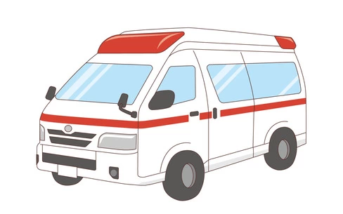 救急車（病院・入院・退院/医療・病気）