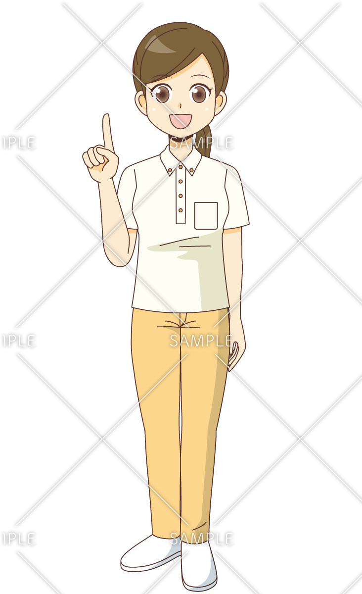 説明する女性介護職 介護士 ヘルパー 介護現場の人物 の無料イラスト 介護アンテナ 説明する女性介護職 介護士 ヘルパー 介護現場の人物 の無料イラスト 介護アンテナ