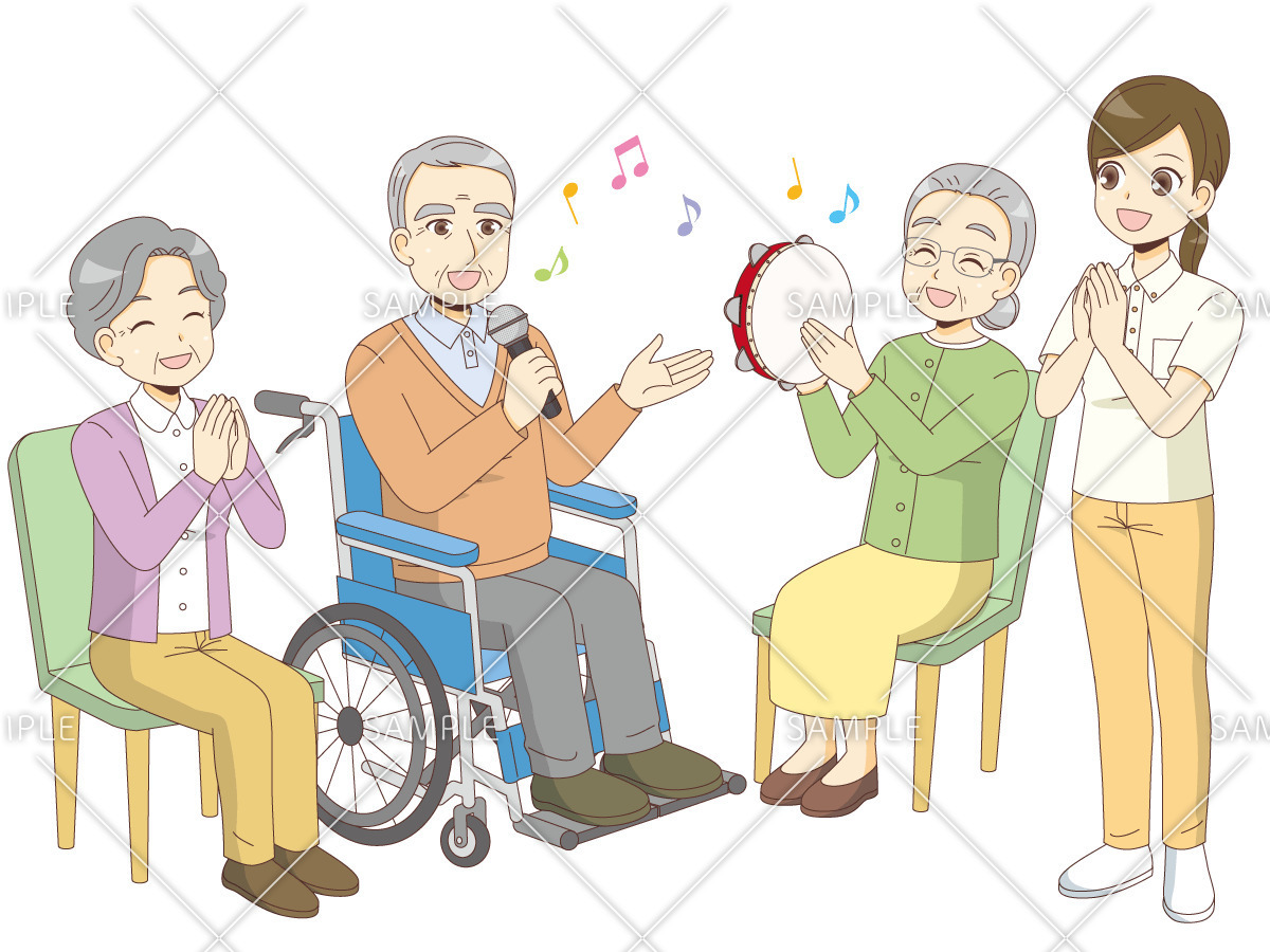 介護施設でのカラオケ レクリエーション イベント 介護 生活 の無料イラスト 介護アンテナ 介護施設でのカラオケ レクリエーション イベント 介護 生活 の無料イラスト 介護アンテナ