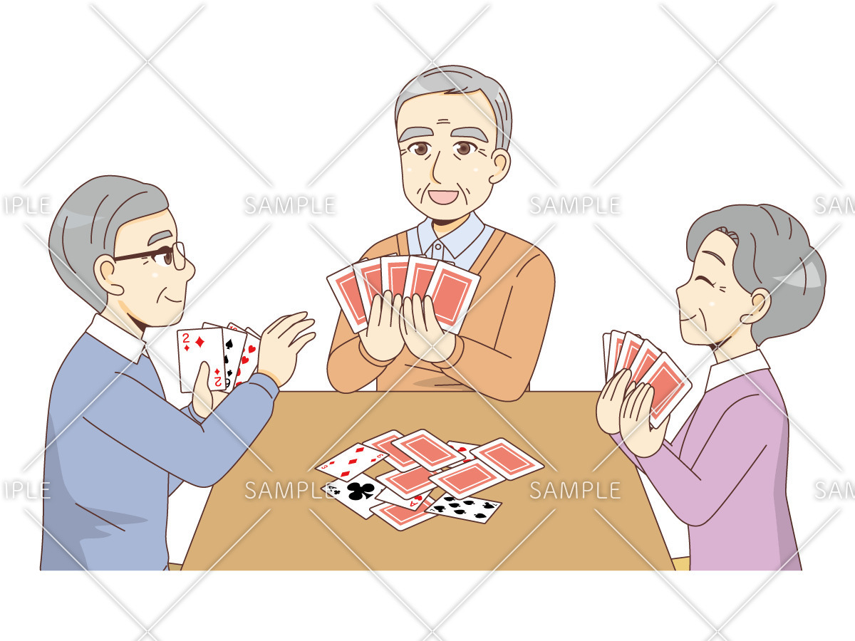 介護施設でのカードゲーム レクリエーション イベント 介護 生活 の無料イラスト 介護アンテナ 介護施設でのカードゲーム レクリエーション イベント 介護 生活 の無料イラスト 介護アンテナ