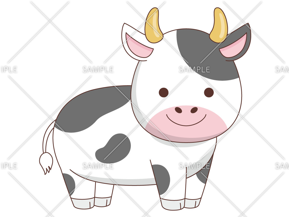 かわいいうし 動物 その他一般 装飾 の無料イラスト 介護アンテナ かわいいうし 動物 その他一般 装飾 の無料イラスト 介護アンテナ