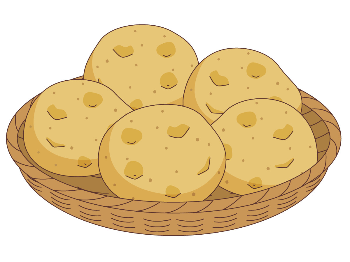 じゃがいも 食べ物 飲み物 その他一般 装飾 の無料イラスト 介護アンテナ