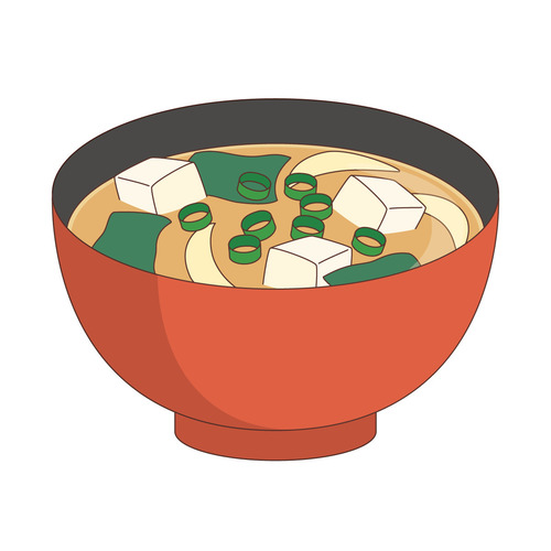 おみそ汁（食べ物・飲み物/その他一般・装飾）のイラスト