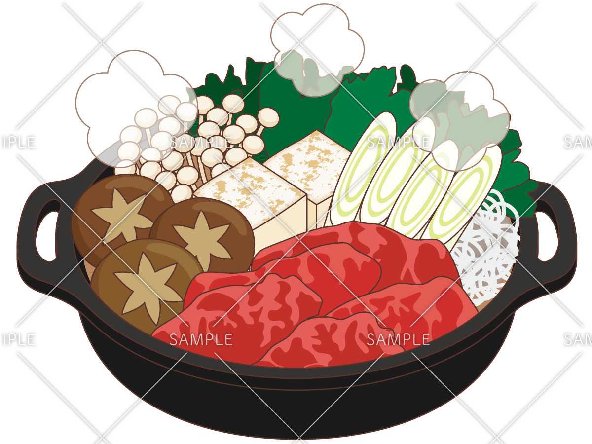 すき焼き 食べ物 飲み物 その他一般 装飾 の無料イラスト 介護アンテナ すき焼き 食べ物 飲み物 その他一般 装飾 の無料イラスト 介護アンテナ