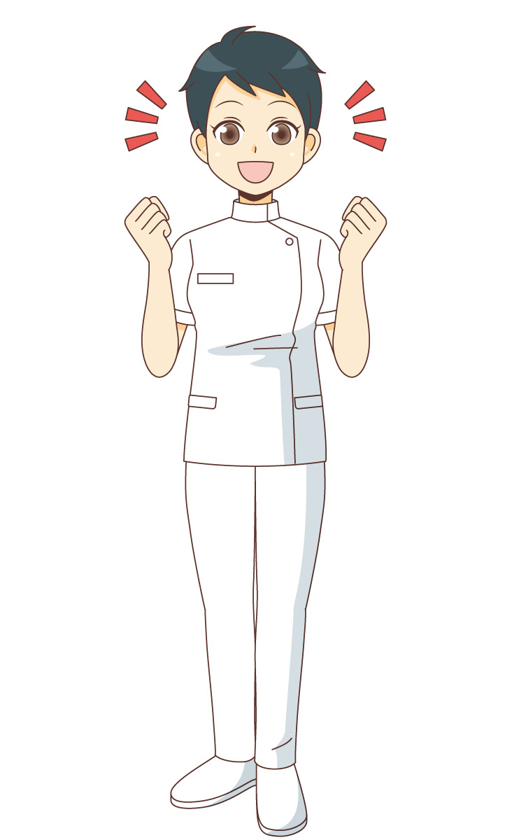 ガッツポーズする女性看護師 看護師 医療 病気 の無料イラスト 介護アンテナ ガッツポーズする女性看護師 看護師 医療 病気 の無料イラスト 介護アンテナ