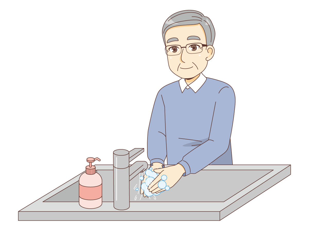 手を洗う男性高齢者 高齢者 おばあさん おじいさん 介護現場の人物 の無料イラスト 介護アンテナ 手を洗う男性高齢者 高齢者 おばあさん おじいさん 介護現場の人物 の無料イラスト 介護アンテナ