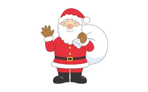 サンタクロース（季節・行事/その他一般・装飾）